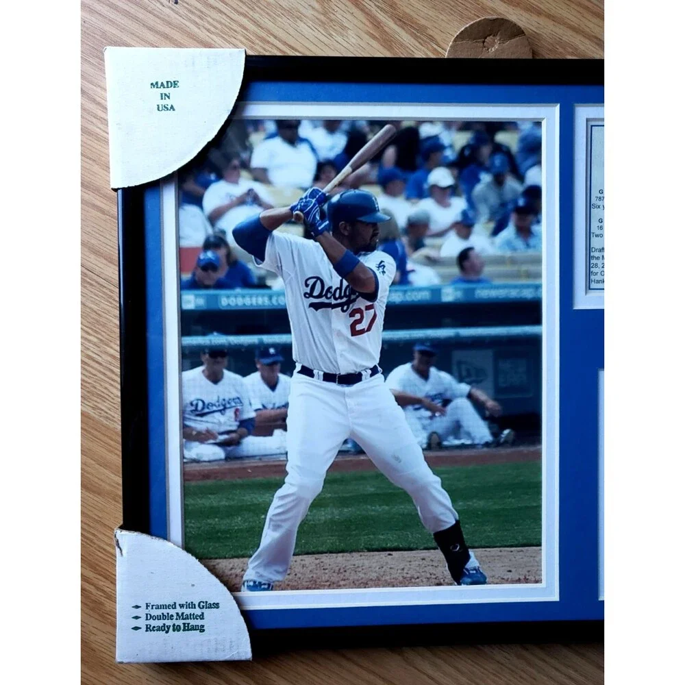 Los Angeles Dodgers MATT KEMP Framed Photos W/Glass Double Matted 14X11X3/4